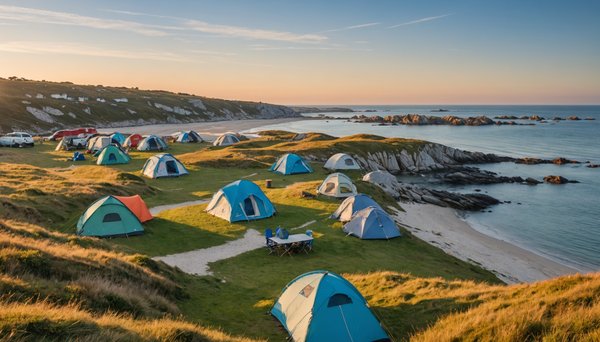 Quels sont les attraits d'un camping en bord de mer à Sibiril dans le finistère nord ?