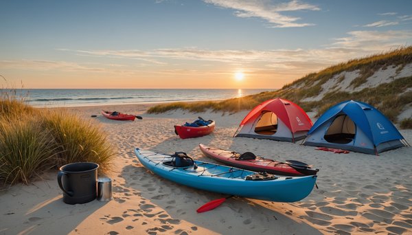 Camping en bord de mer : Un paradis pour les amoureux de l'eau !