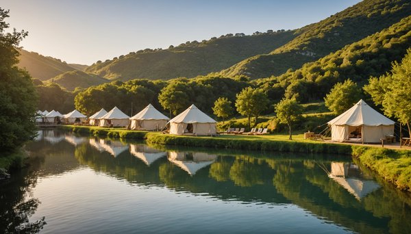 Vacances extraordinaires dans un camping 4 étoiles au bord de l'eau au Pays Basque