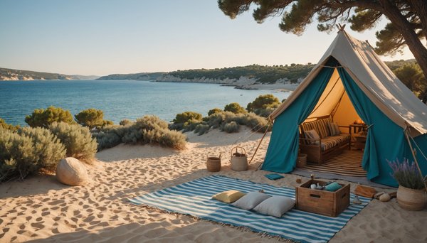 Une expérience inoubliable - Camping au bord de la mer en Provence, France