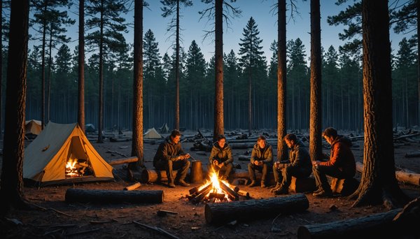 Activités en soirée pour les campeurs dans les Landes