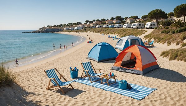 Profitez de l'océan en réservant votre emplacement dans un camping en bord de mer à Vias!