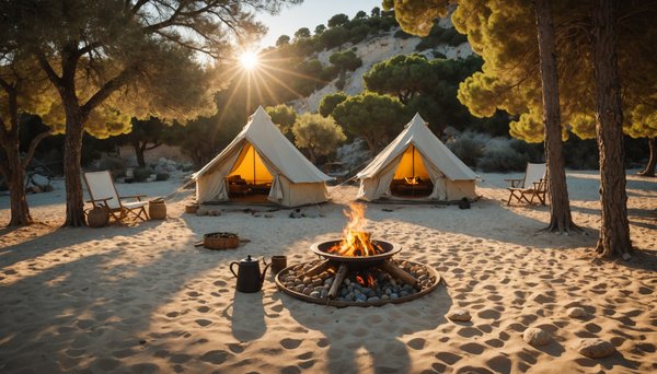 Un séjour en camping sur la Côte d'Azur