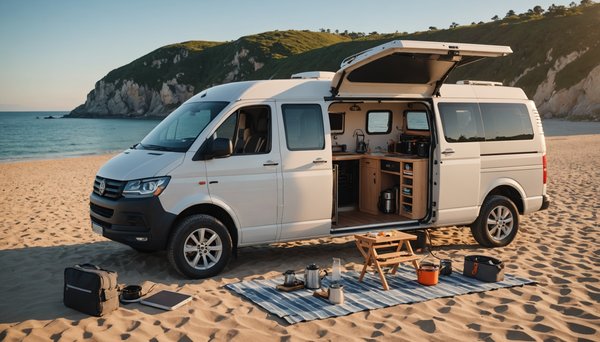 Quels équipements emporter en van pour un séjour en bord de mer