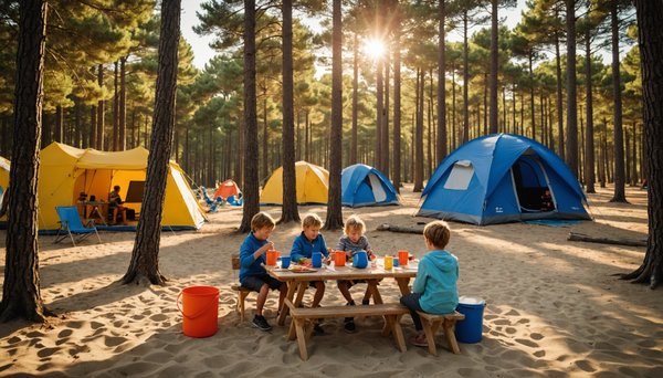 Les avantages du camping à Argelès sur Mer pour les familles