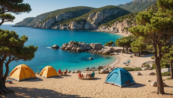 Quels sont les avantages d'un camping Corse du Sud en bord de mer