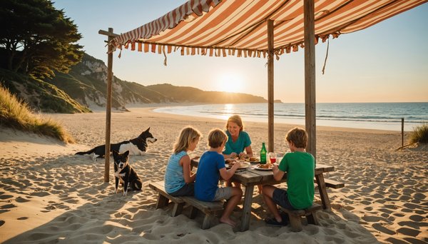 Quels sont les avantages d'un camping en bord de mer pour les familles au Pays Basque ?